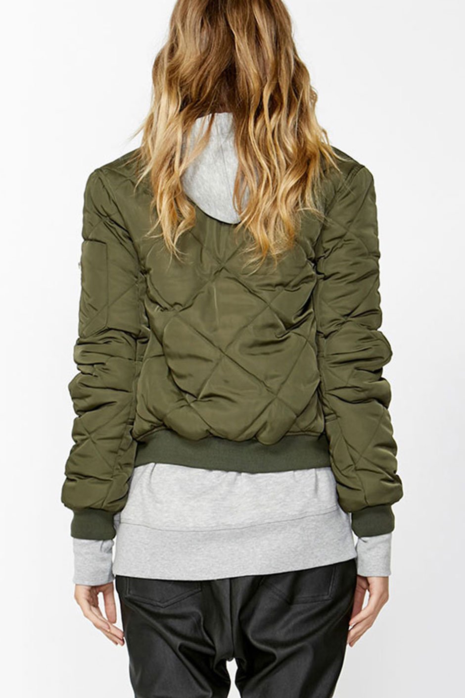 [TEST] Sofia Quilted Bomber Jacket