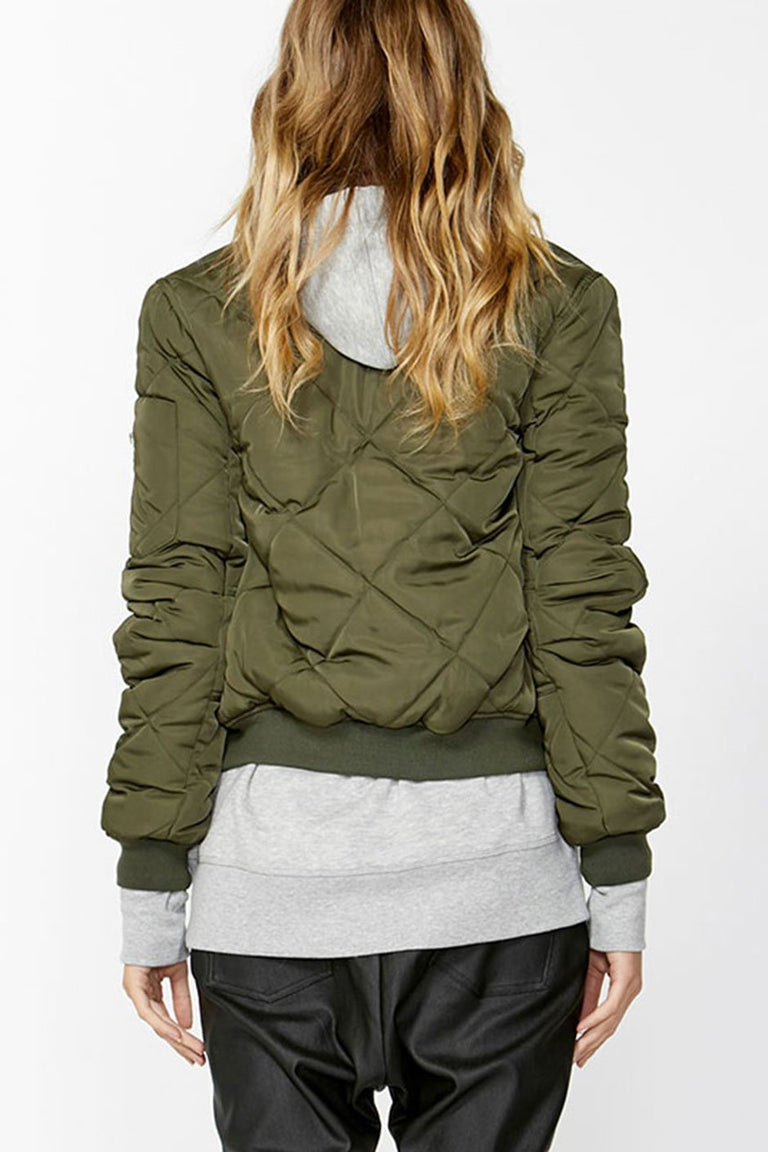 [TEST] Sofia Quilted Bomber Jacket