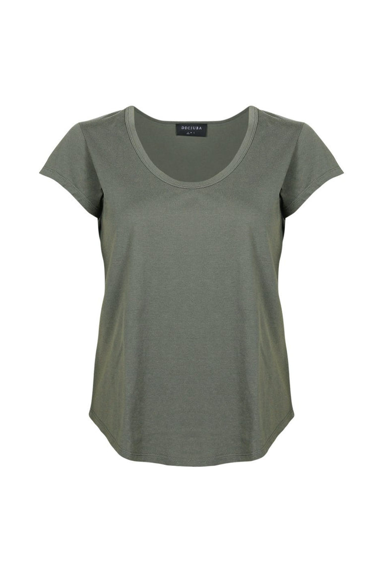 [TEST] Carrie Scoop Neck Tee