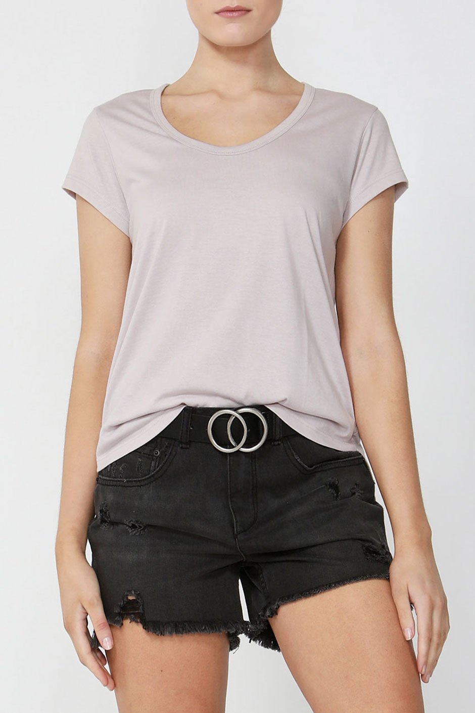 [TEST] Carrie Scoop Neck Tee