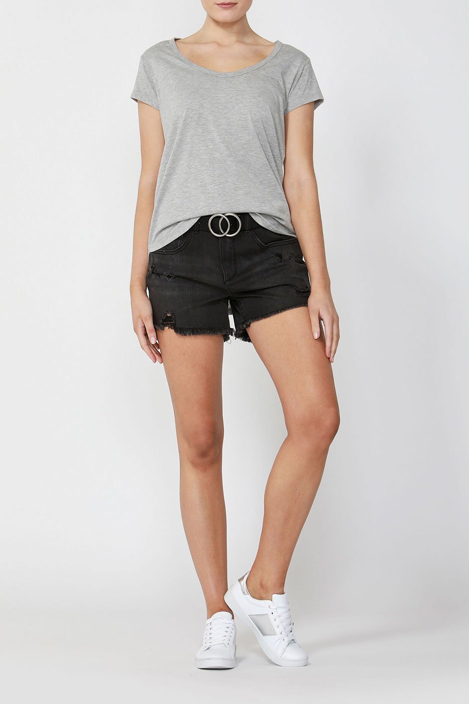 [TEST] Carrie Scoop Neck Tee