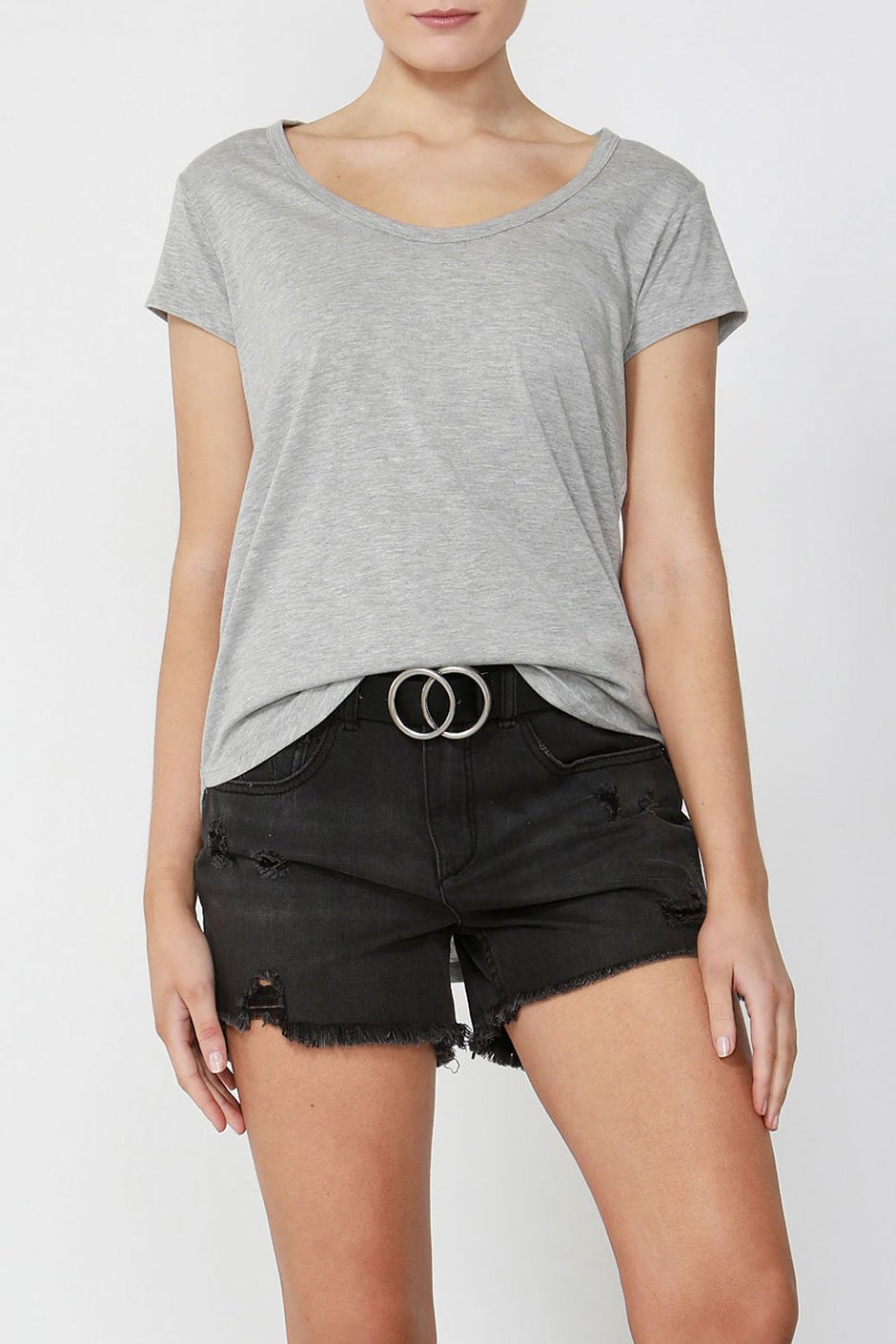 [TEST] Carrie Scoop Neck Tee