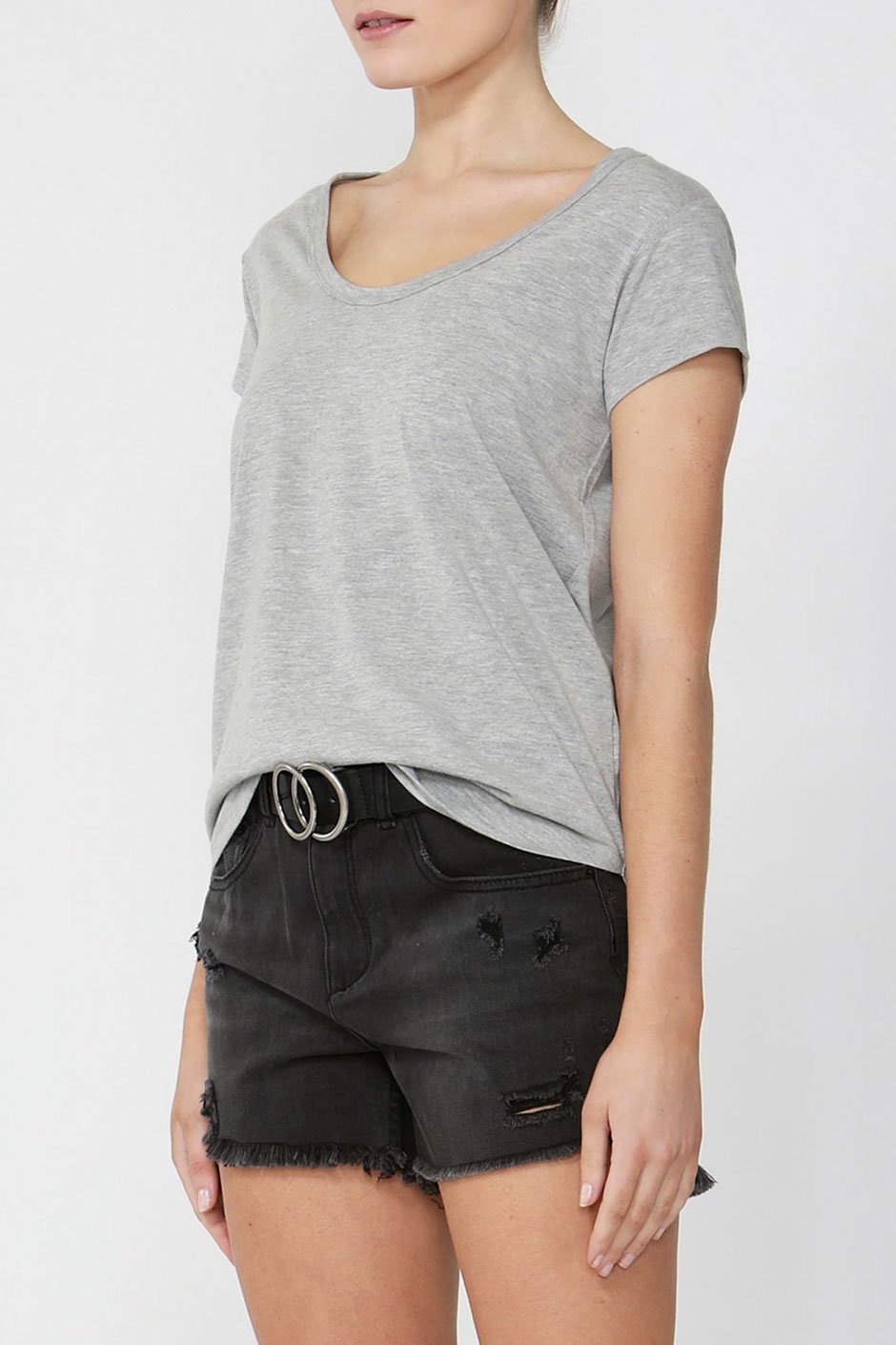 [TEST] Carrie Scoop Neck Tee