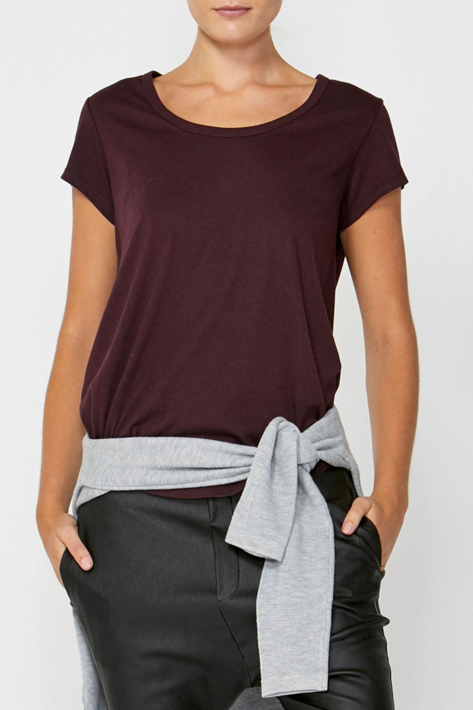 [TEST] Carrie Scoop Neck Tee