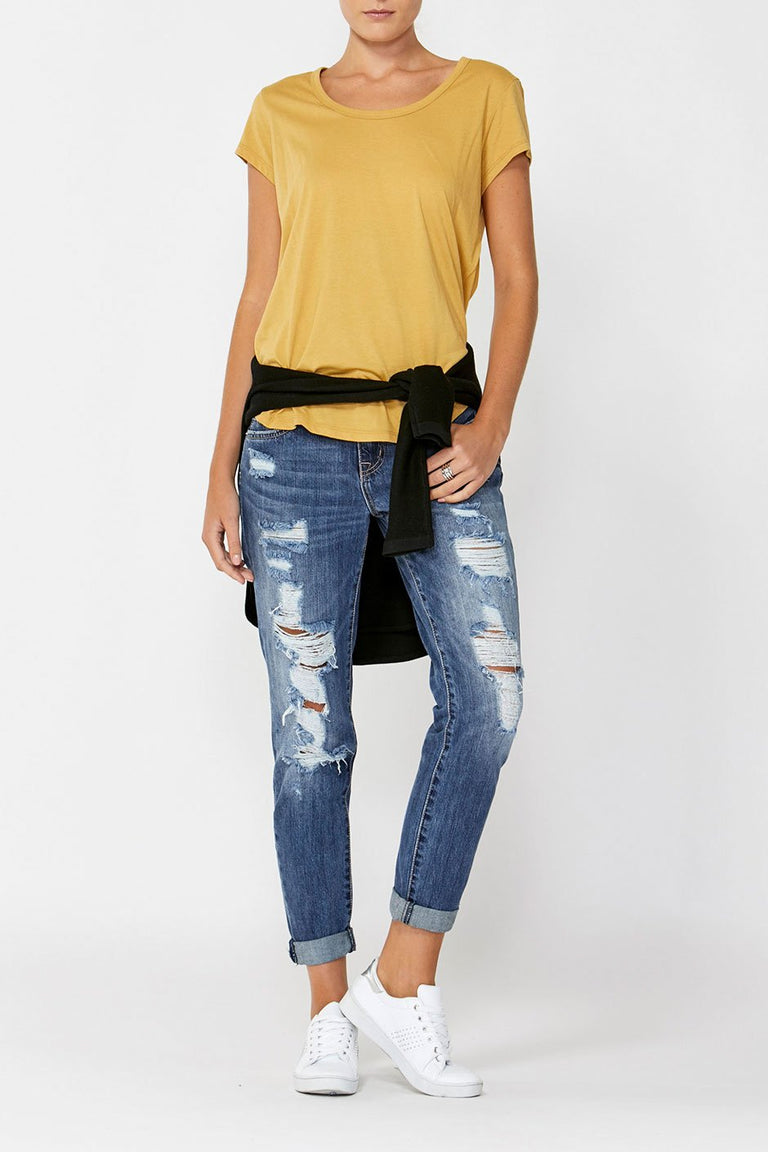[TEST] Carrie Scoop Neck Tee