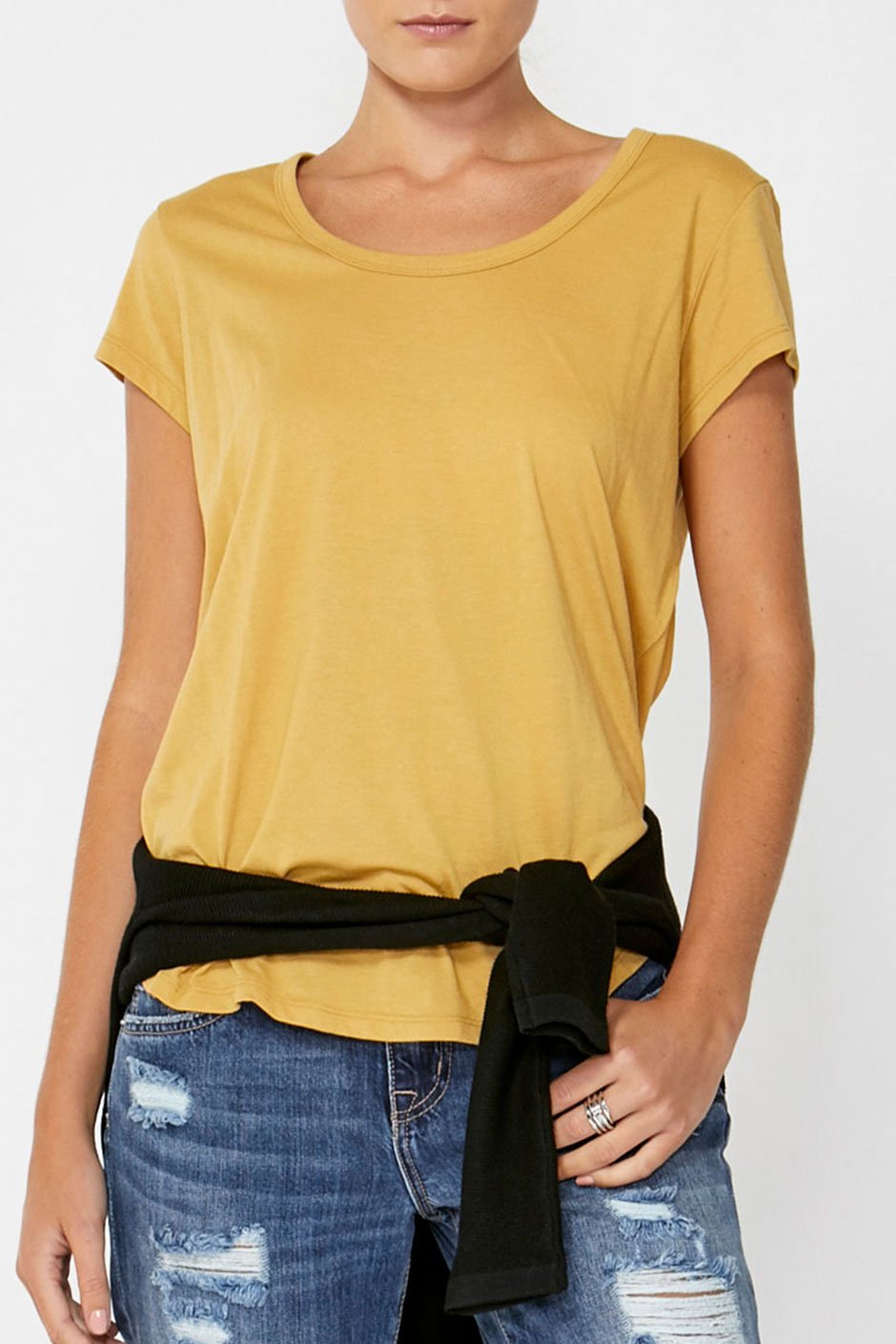 [TEST] Carrie Scoop Neck Tee
