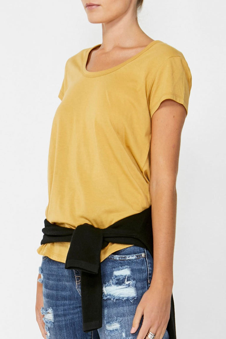 [TEST] Carrie Scoop Neck Tee