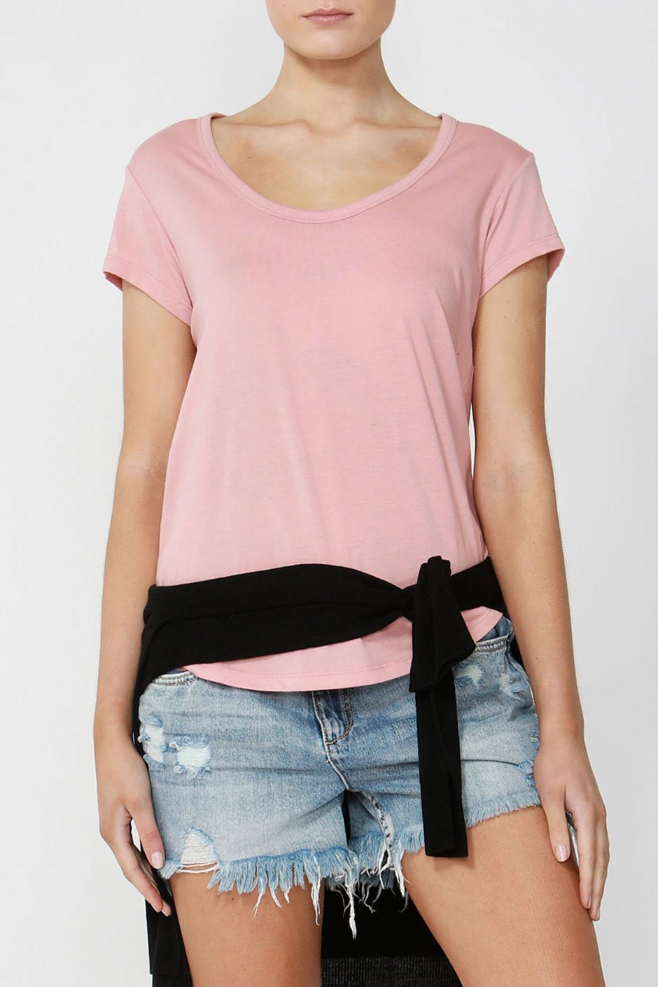 [TEST] Carrie Scoop Neck Tee