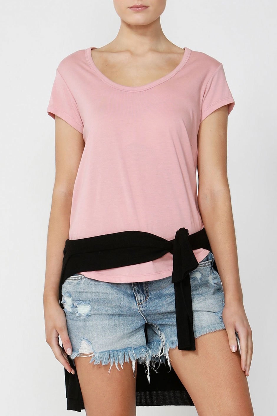 [TEST] Carrie Scoop Neck Tee