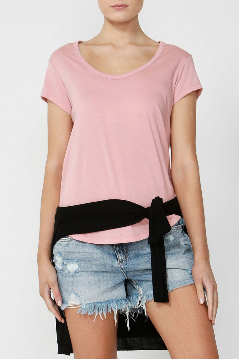 [TEST] Carrie Scoop Neck Tee