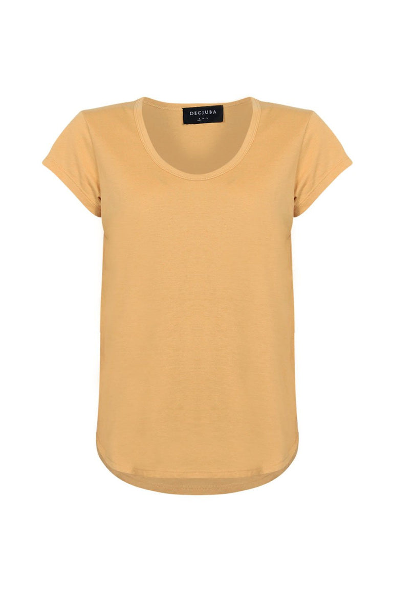 [TEST] Carrie Scoop Neck Tee
