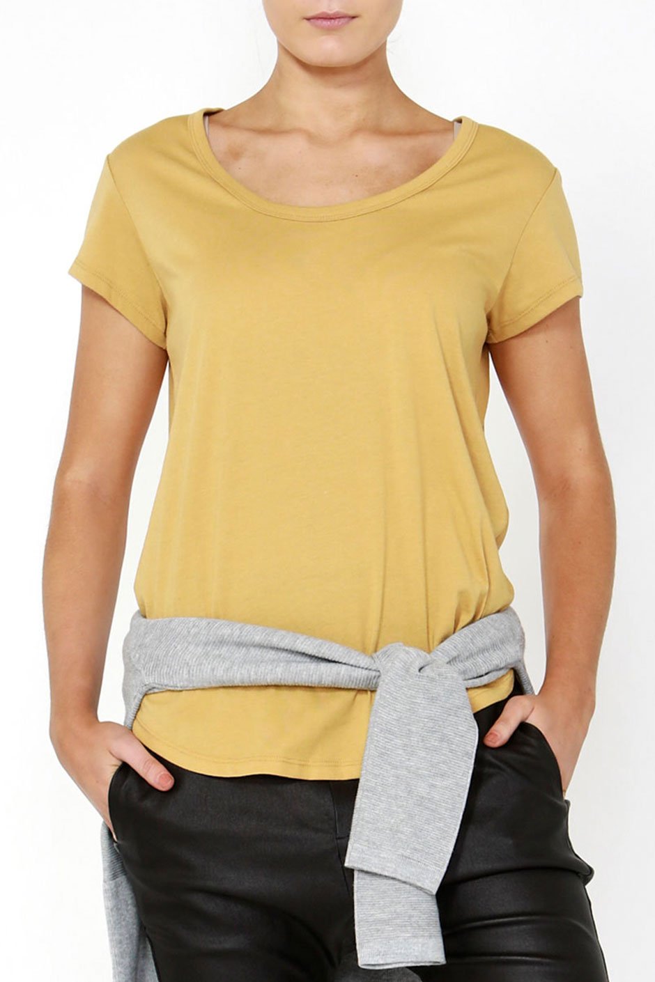 [TEST] Carrie Scoop Neck Tee