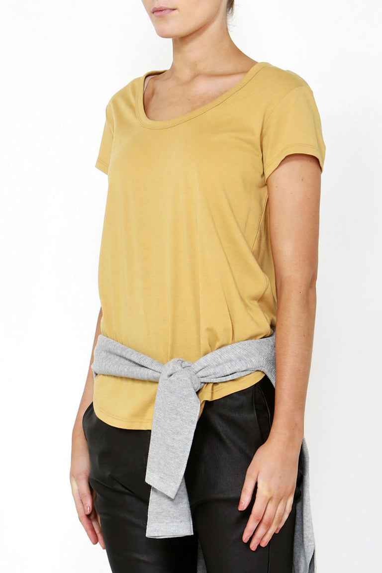 [TEST] Carrie Scoop Neck Tee
