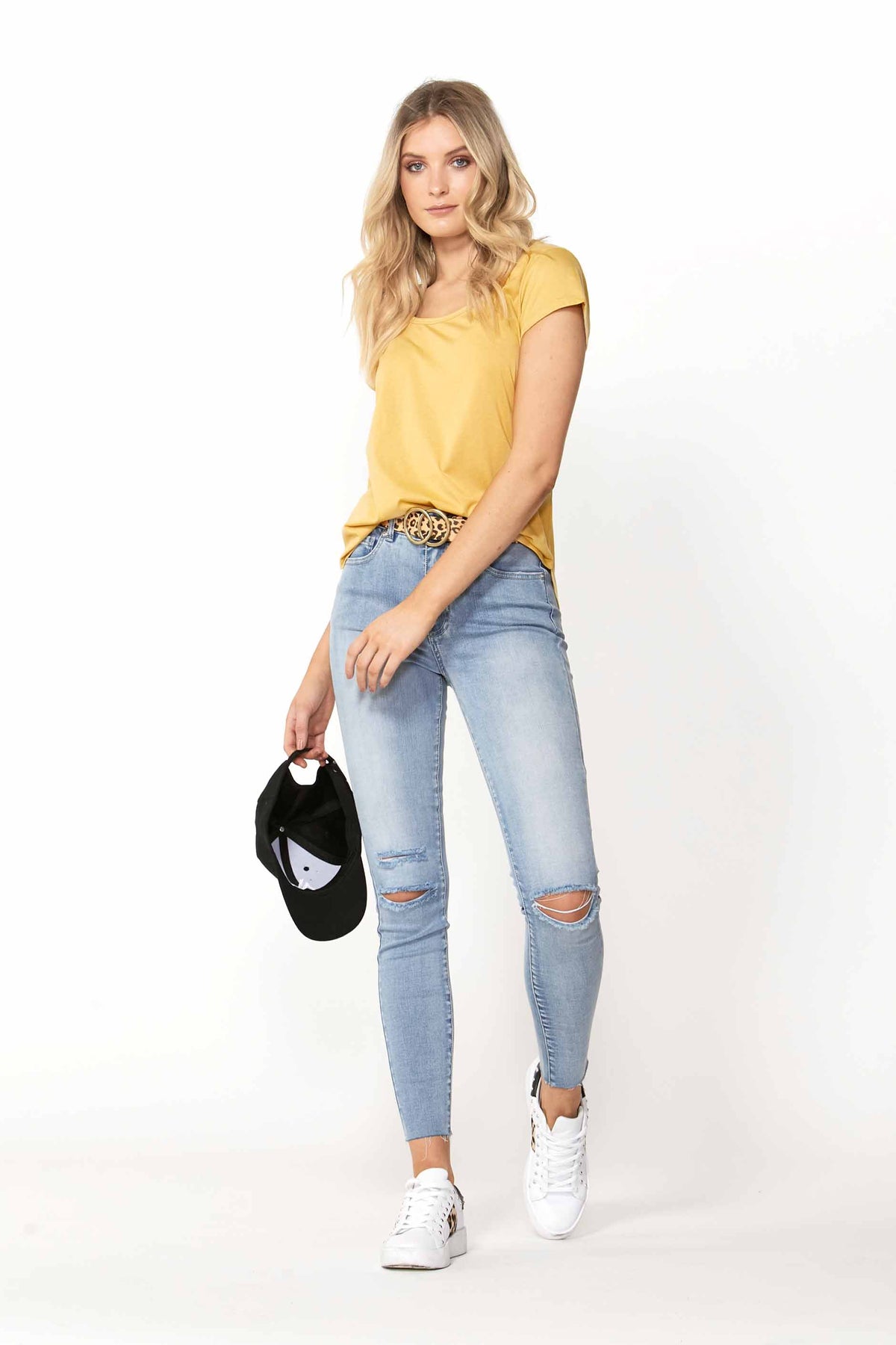 [TEST] Carrie Scoop Neck Tee