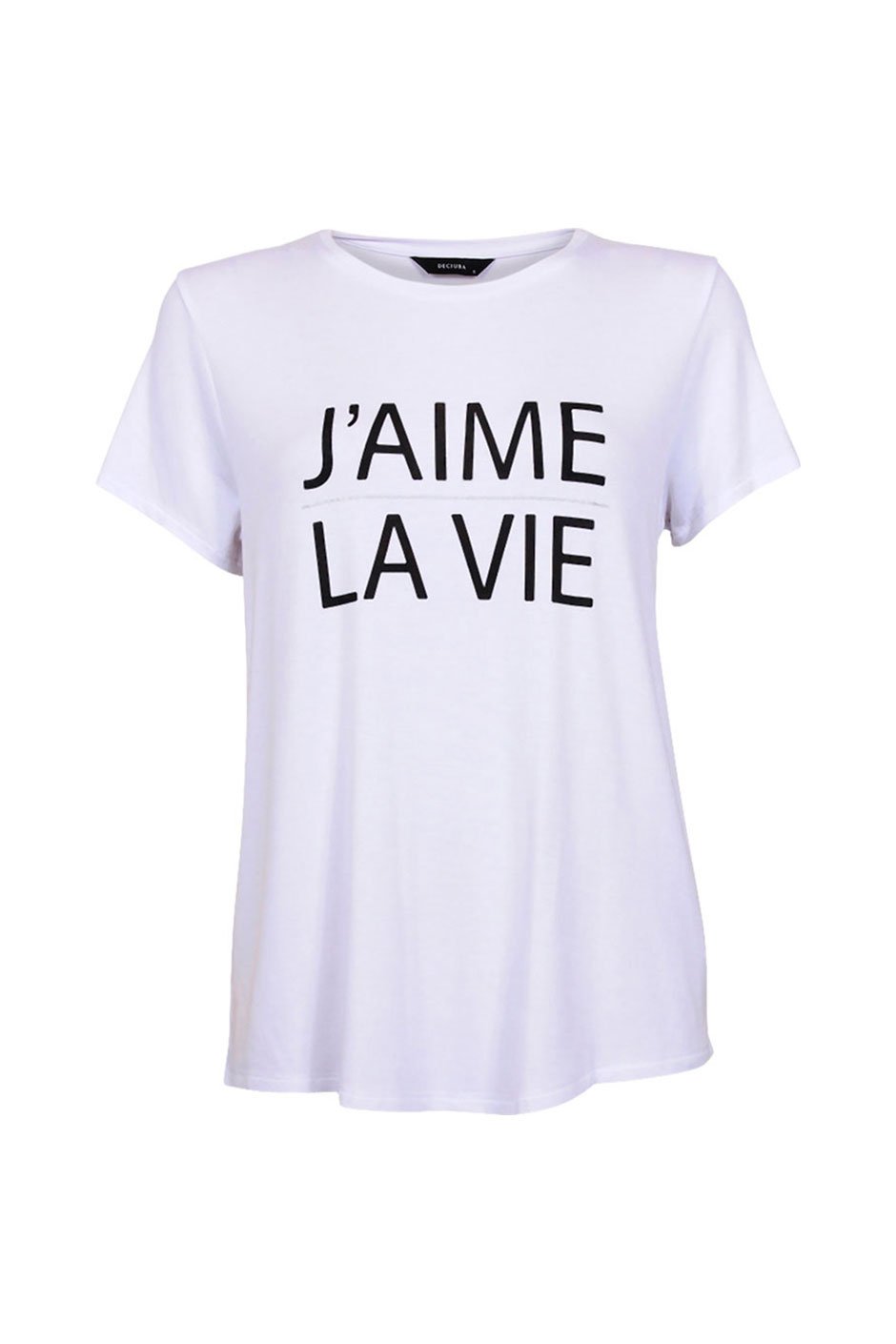 [TEST] Carina Text Print Tee