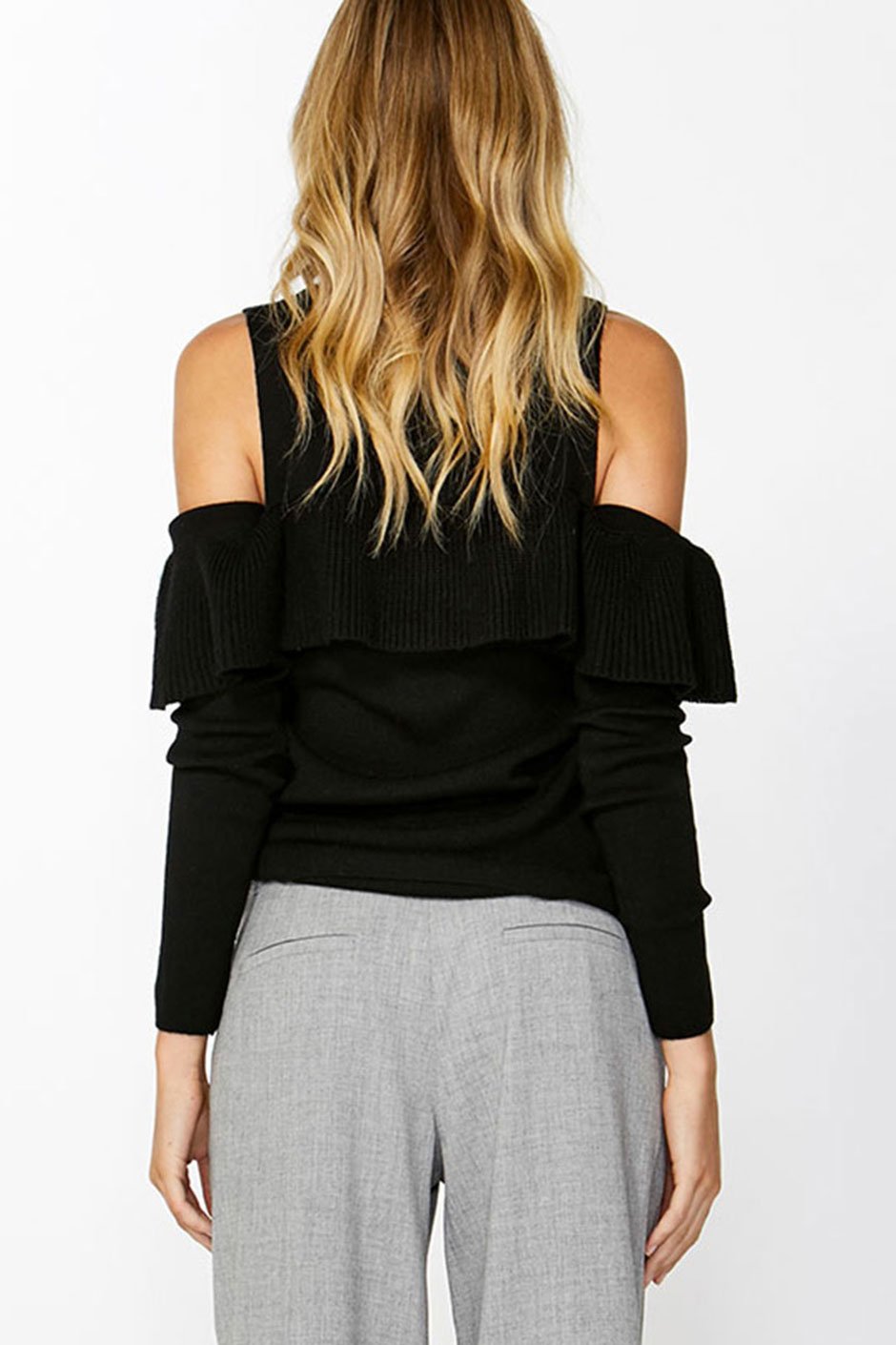 [TEST] Claudette Ruffle Detail Knit