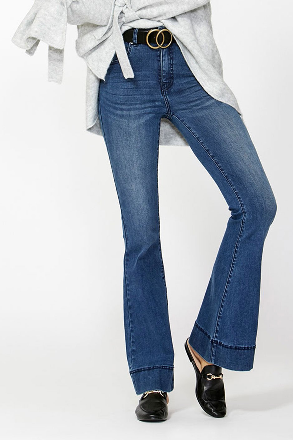 [TEST] Elise High Rise Flare Jean