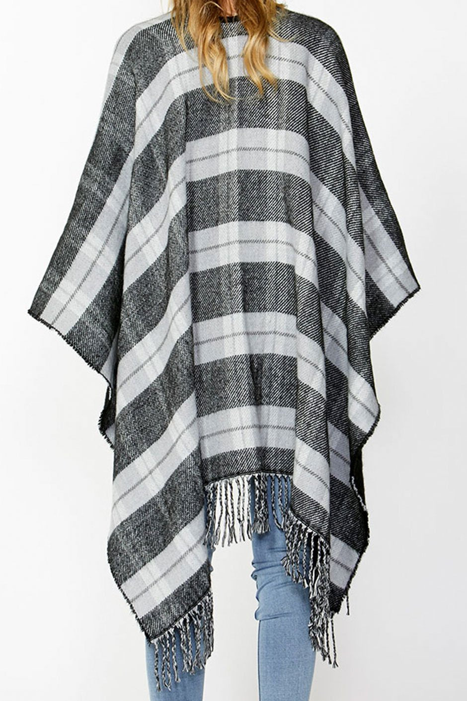 [TEST] Reversible Knitted Wrap Poncho