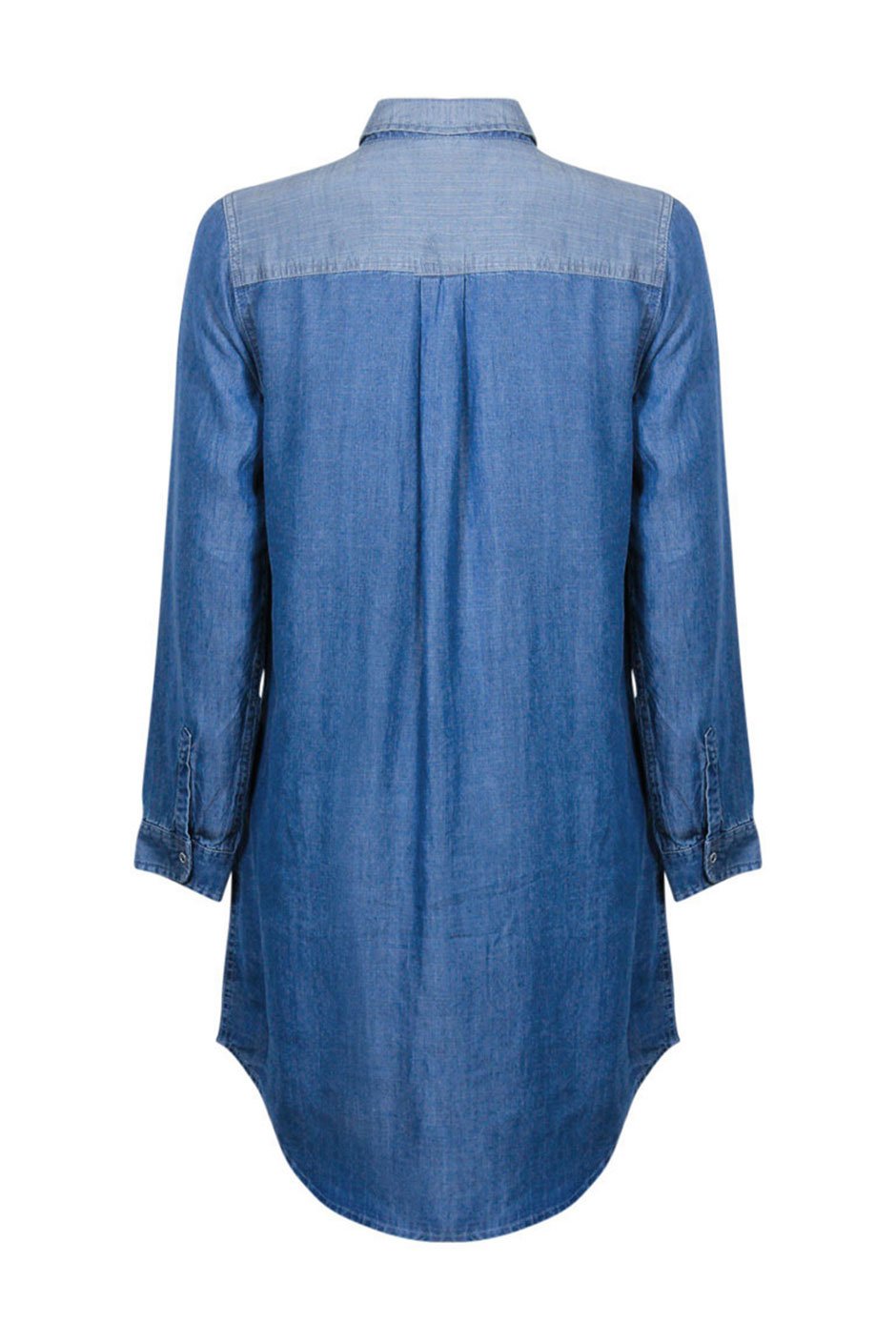 [TEST] Jacquelin Chambray Shirt Dress