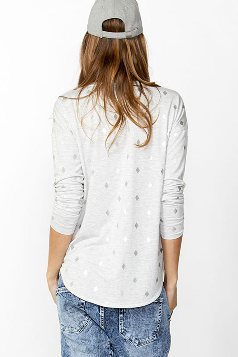 [TEST] Ellen Long Sleeve Foil Tee
