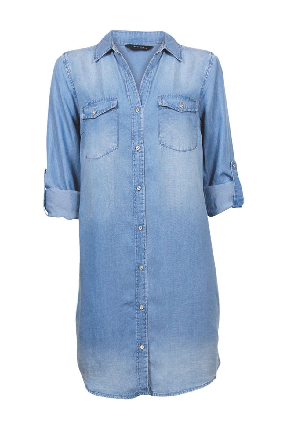 [TEST] Elise Chambray Shirt Dress