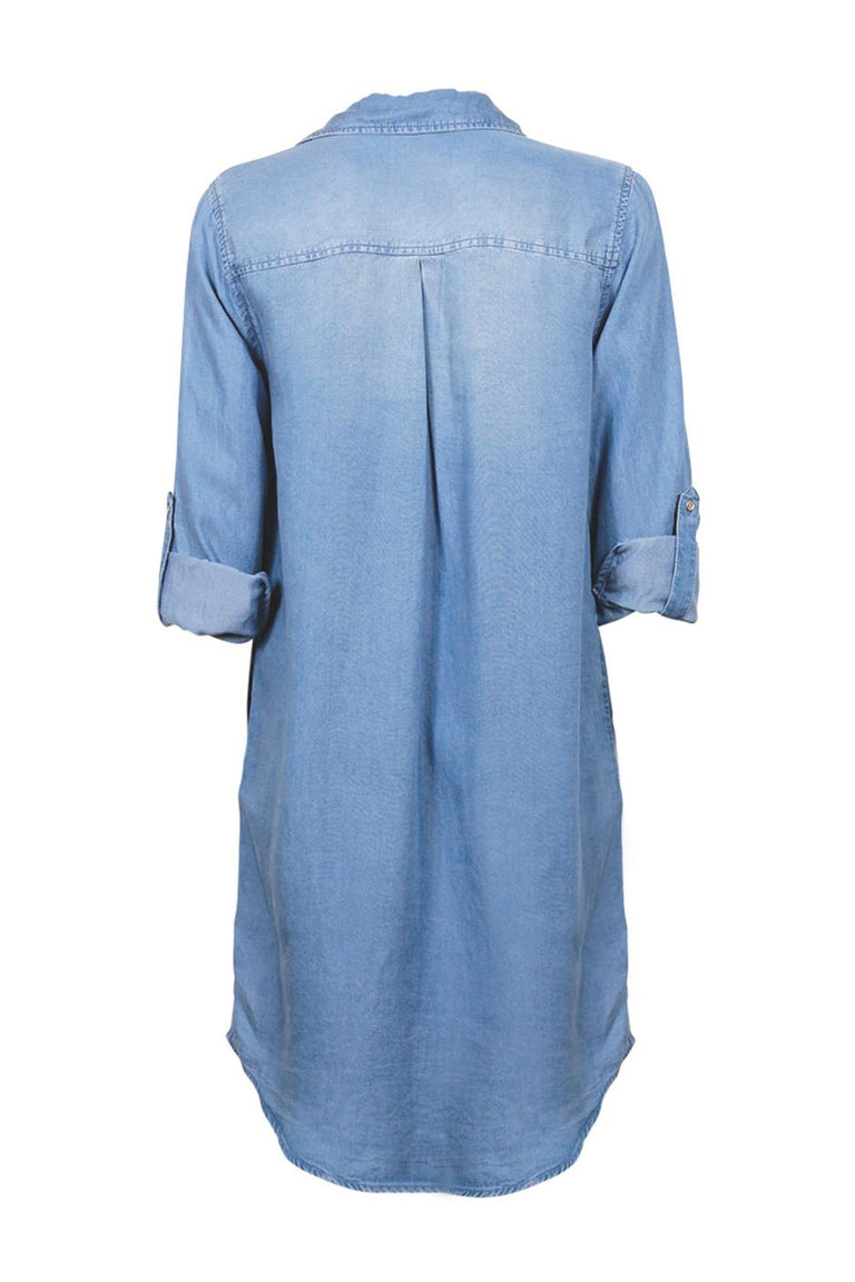 [TEST] Elise Chambray Shirt Dress