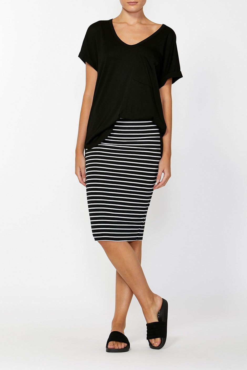 [TEST] Luxe Rib Tube Skirt