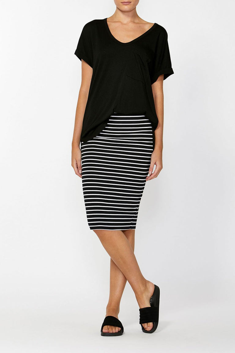 [TEST] Luxe Rib Tube Skirt