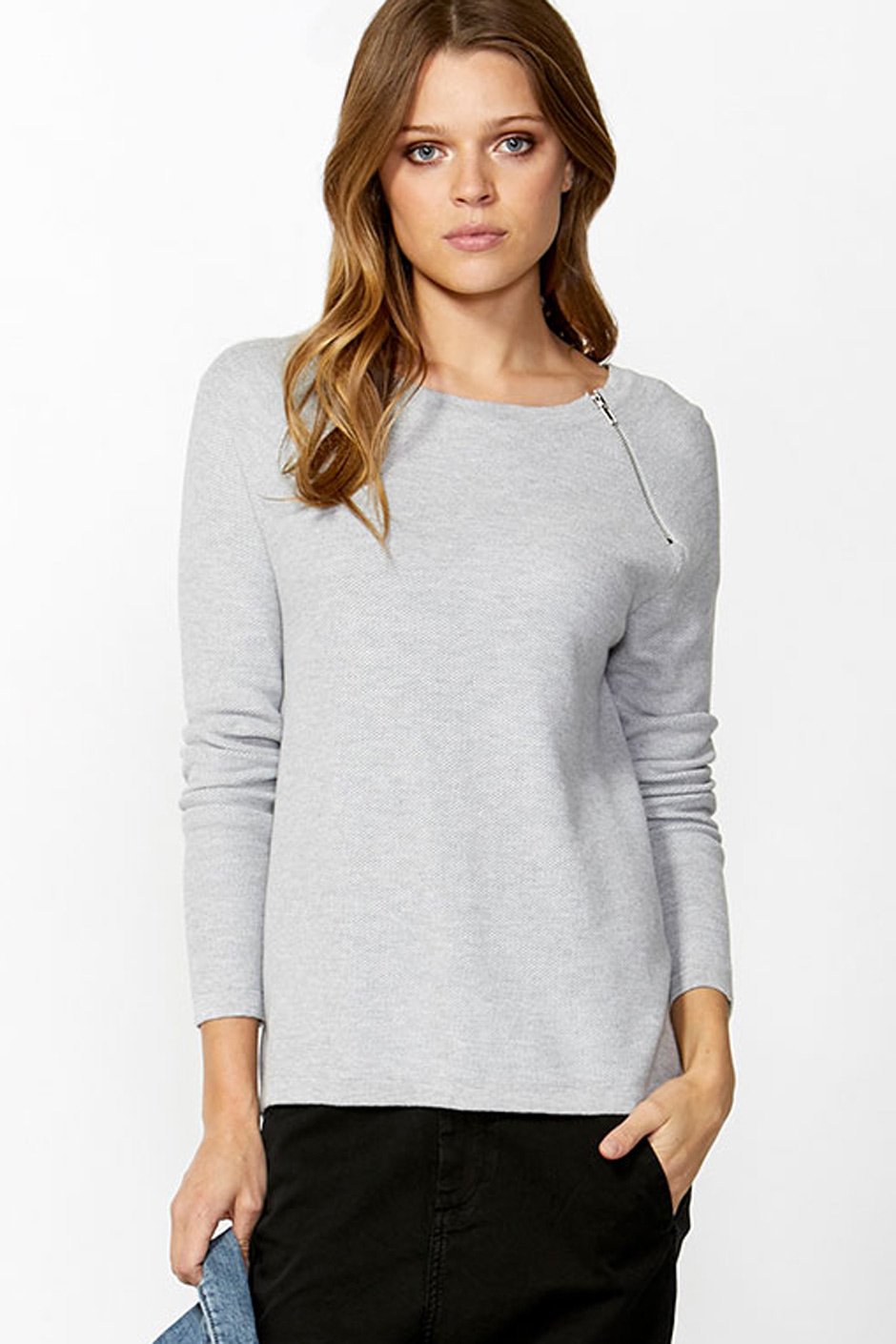 [TEST] Phoebe Zip Pullover Knit