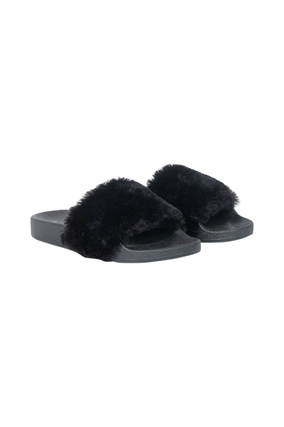 [TEST] Faux Fur Slides