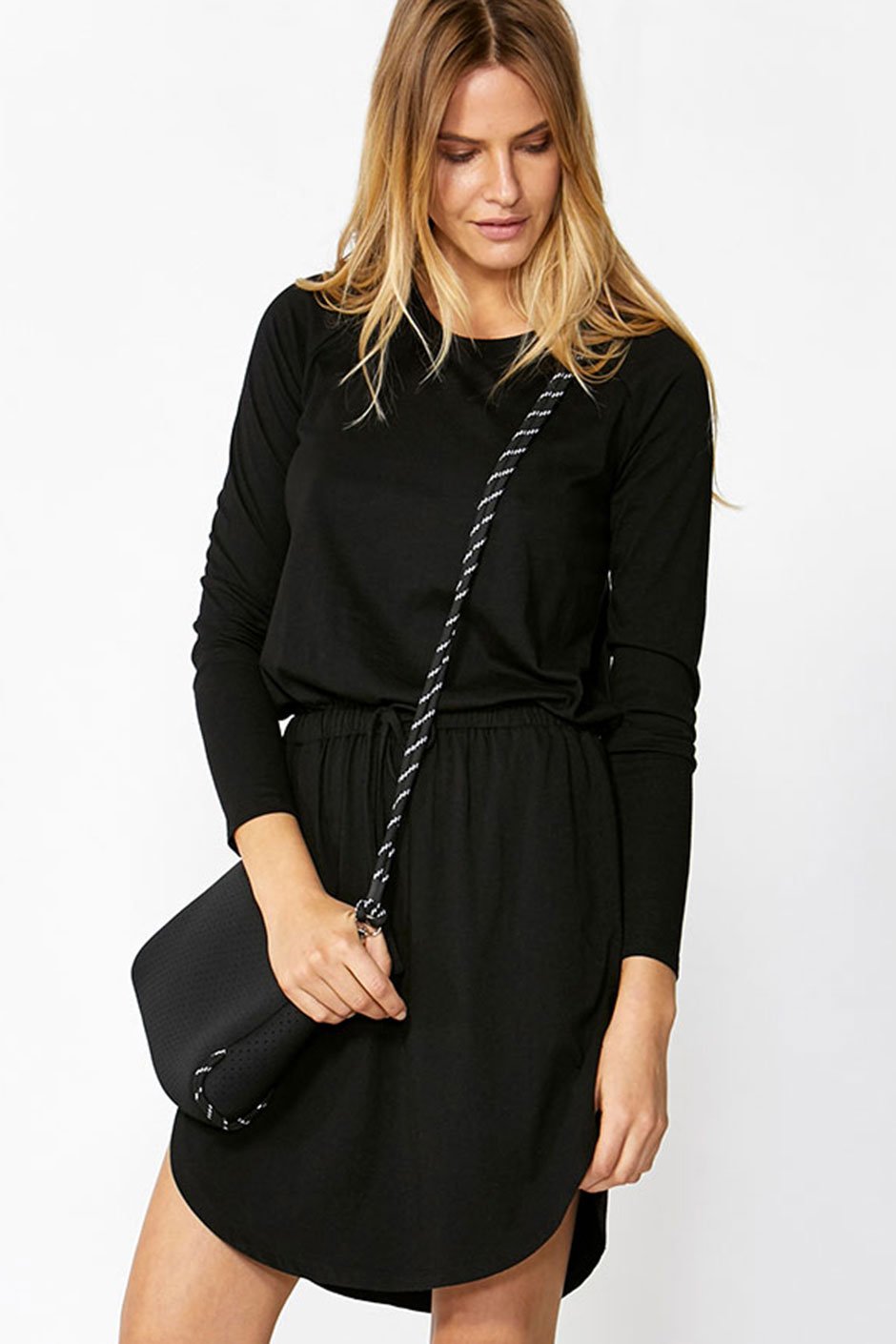 [TEST] Luxe Drawstring Tunic Dress