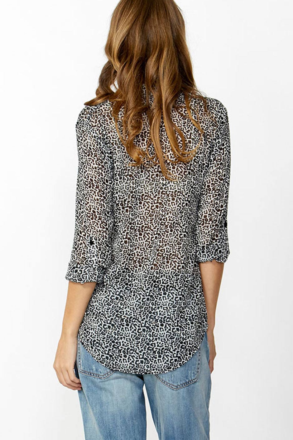 [TEST] Cyndi Print Button Shirt