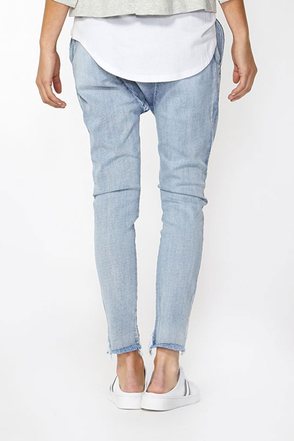 [TEST] Luxe Ripped Drop Crotch Pant