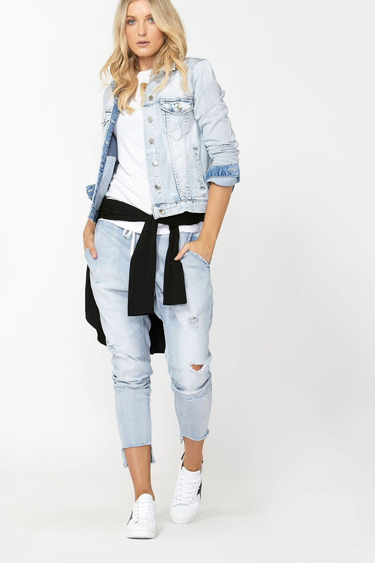 [TEST] Luxe Ripped Drop Crotch Pant