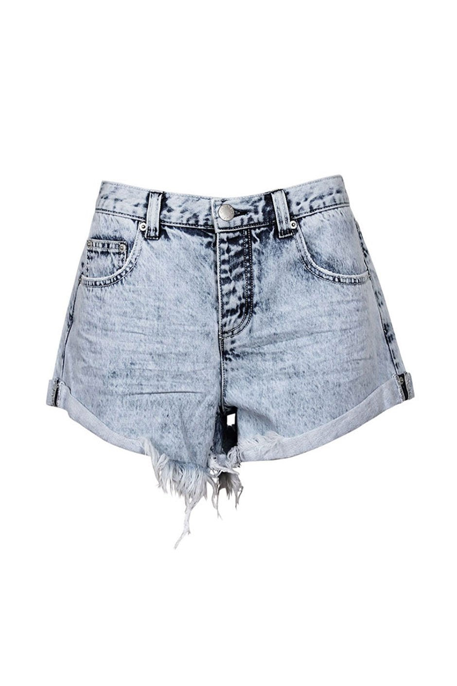 [TEST] Luxe Denim Roll Cuff Short