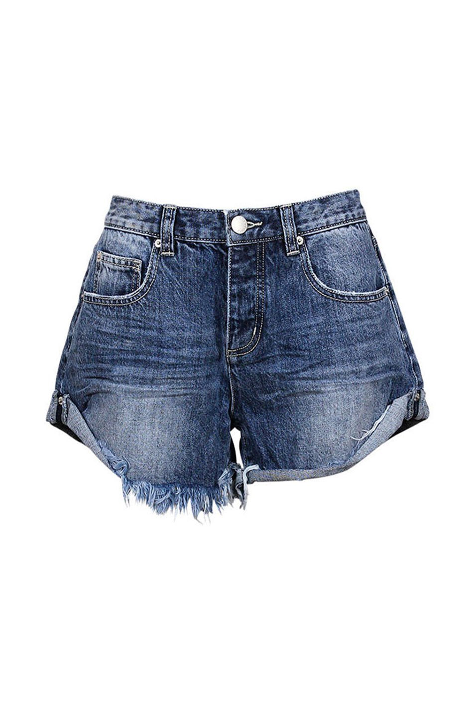 [TEST] Luxe Denim Roll Cuff Short