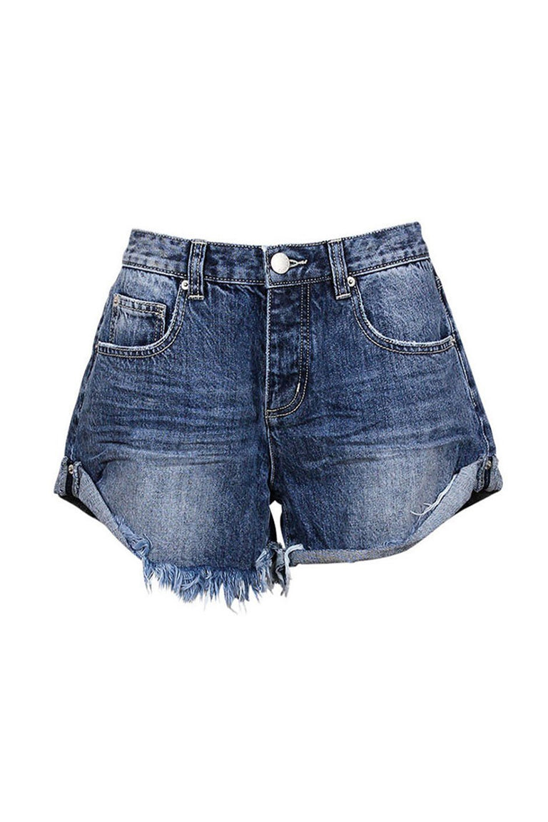 [TEST] Luxe Denim Roll Cuff Short