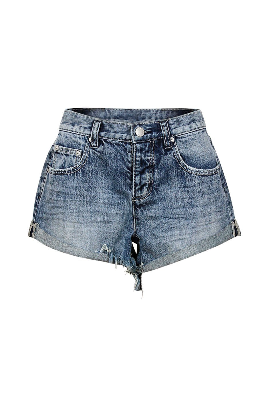 [TEST] Luxe Denim Roll Cuff Short