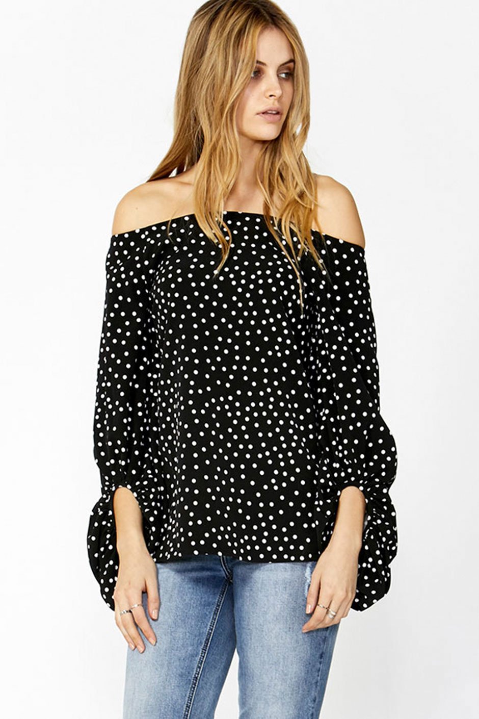 [TEST] Andrea Balloon Sleeve Top
