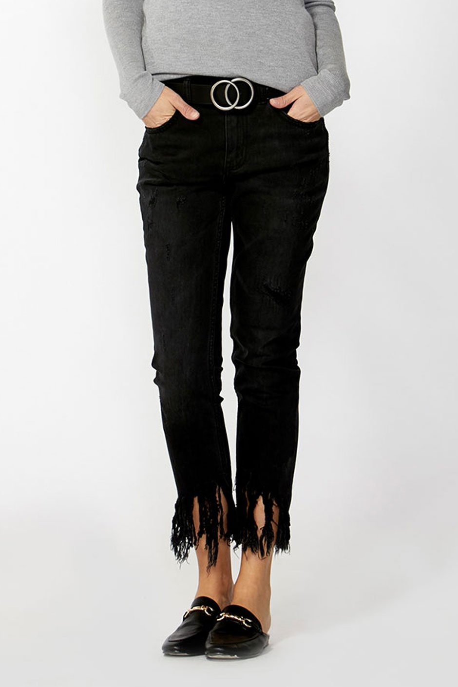 [TEST] O/E Cambridge Fringe Hem Jean