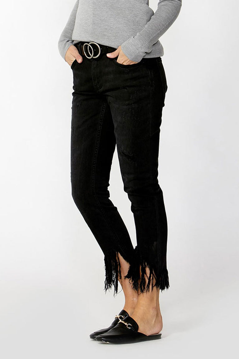 [TEST] O/E Cambridge Fringe Hem Jean