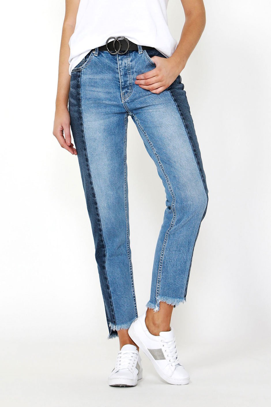 [TEST] O/E Brighton Stepped Hem Jean