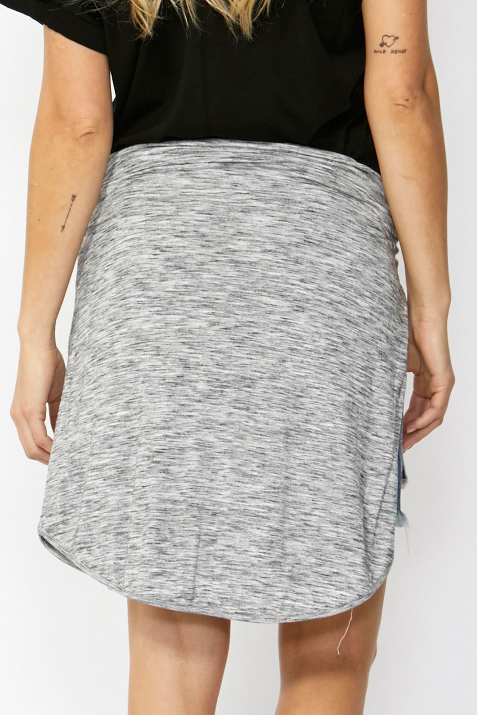 [TEST] Luxe Mullet Hem Skirt