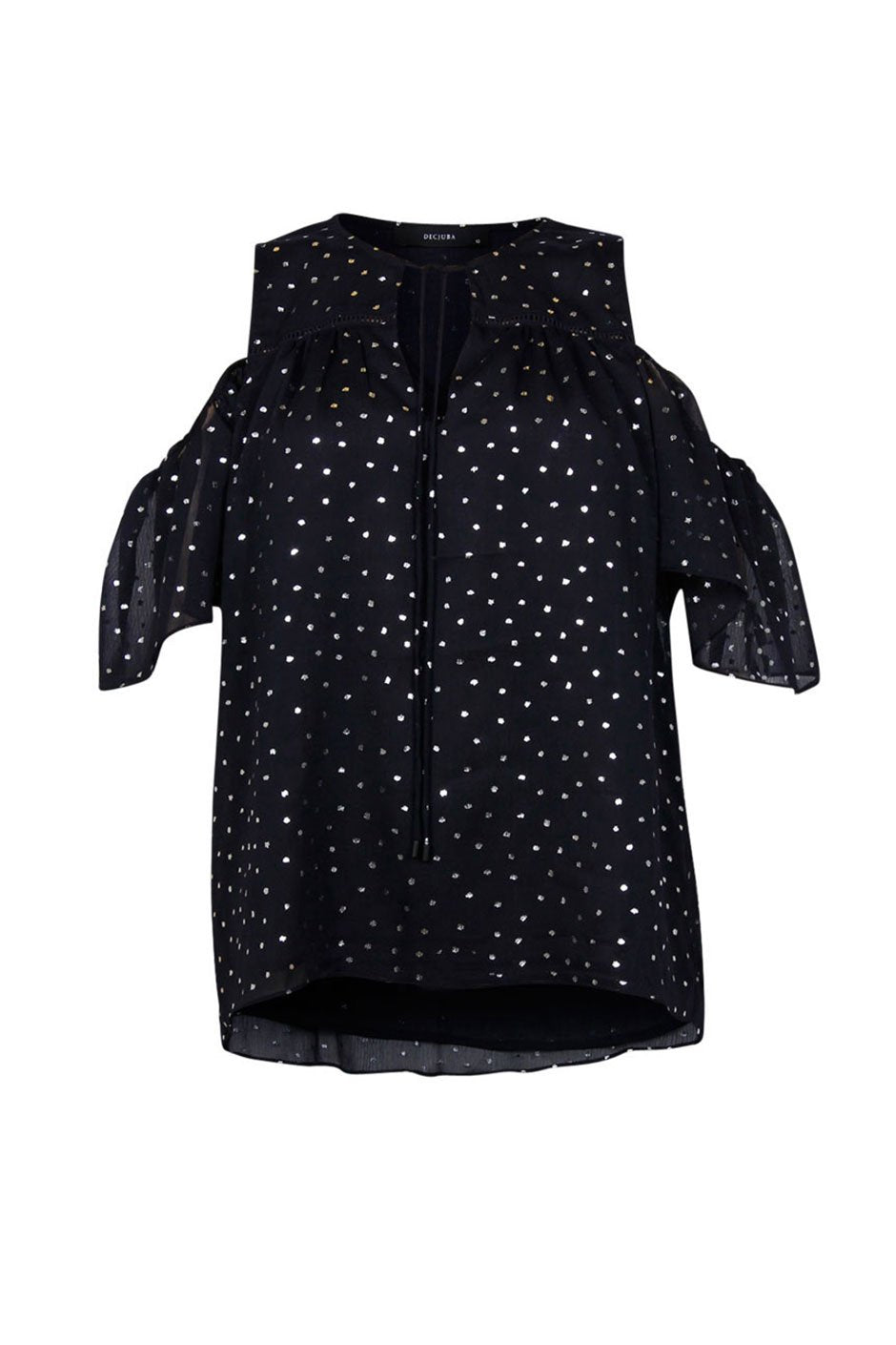 [TEST] Vanessa Cutout Shoulder Blouse