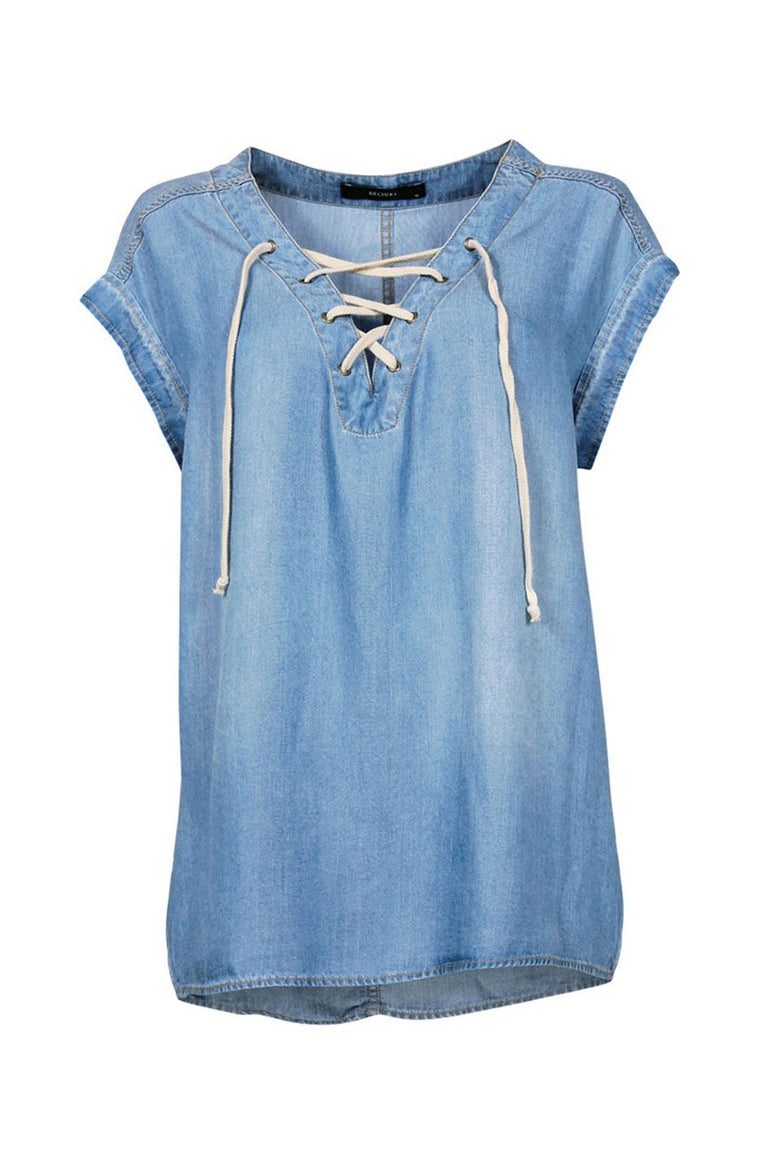 [TEST] Hazel Lace Up Shirt