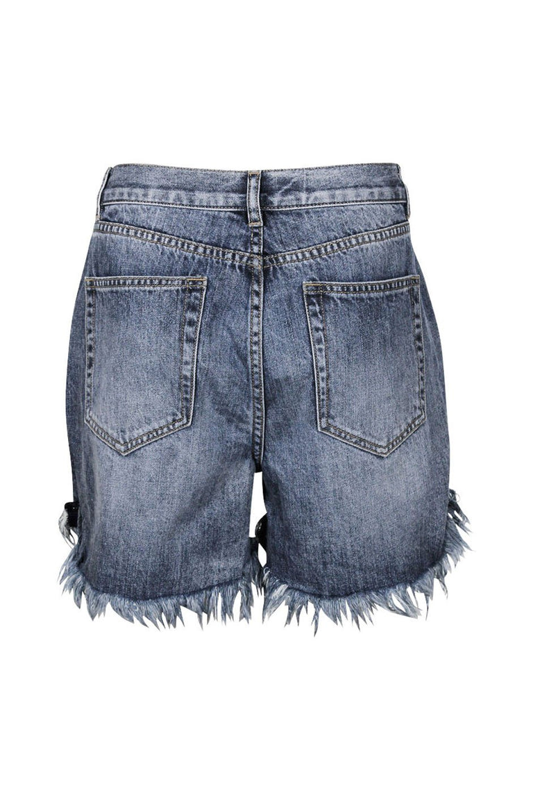 [TEST] Avery Mullet Hem Short