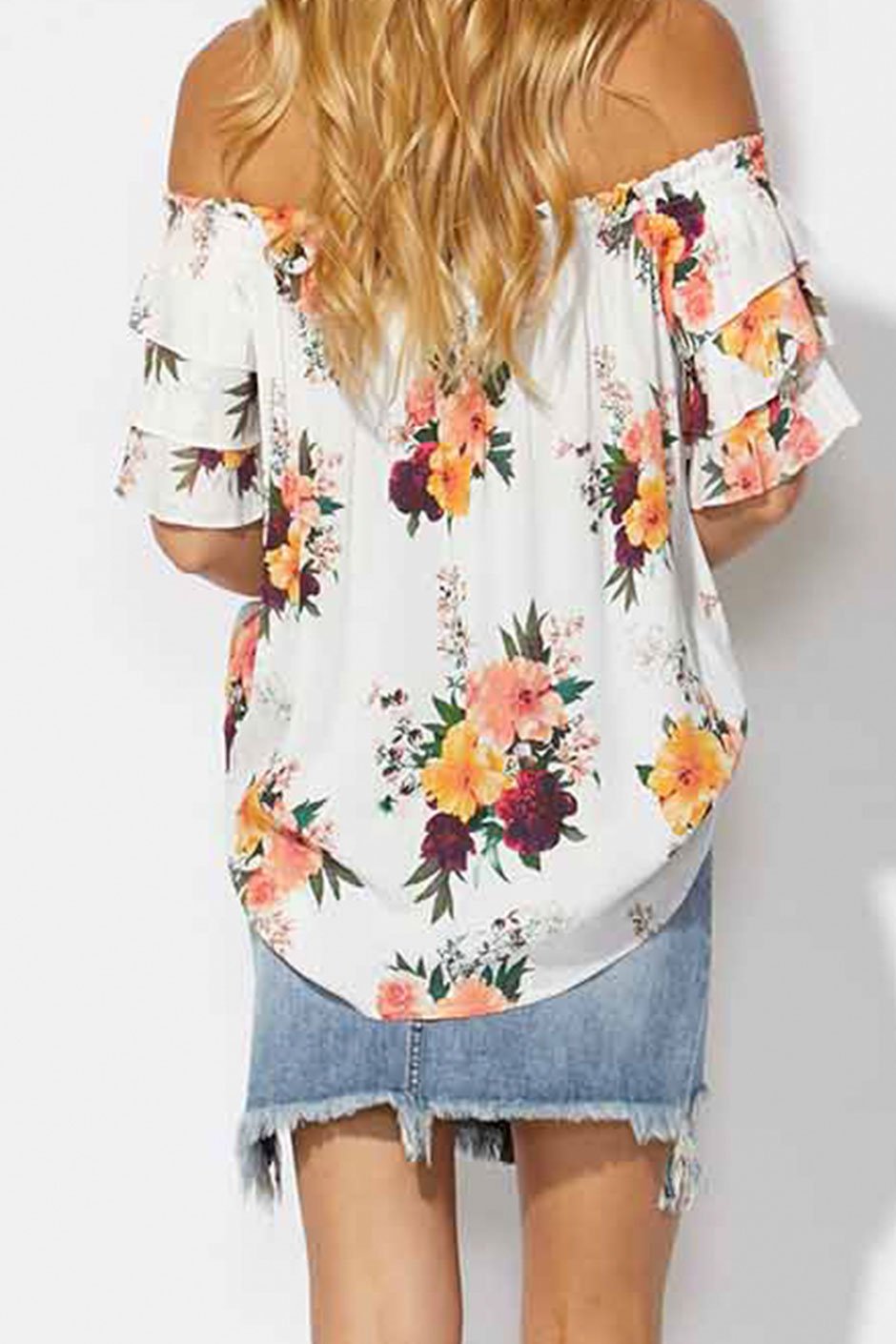 [TEST] Emma Chewed Hem Denim Mini