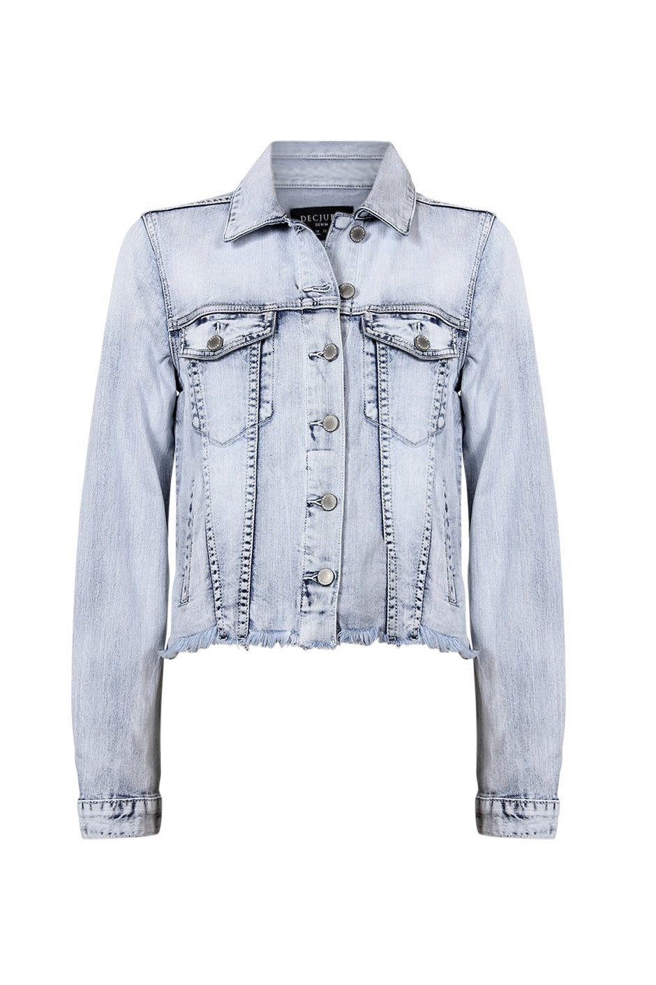 [TEST] Harper Raw Hem Denim Jacket