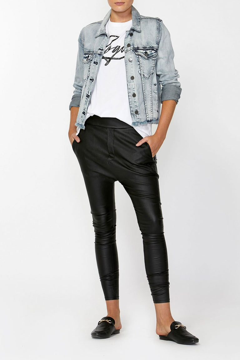 [TEST] Harper Raw Hem Denim Jacket