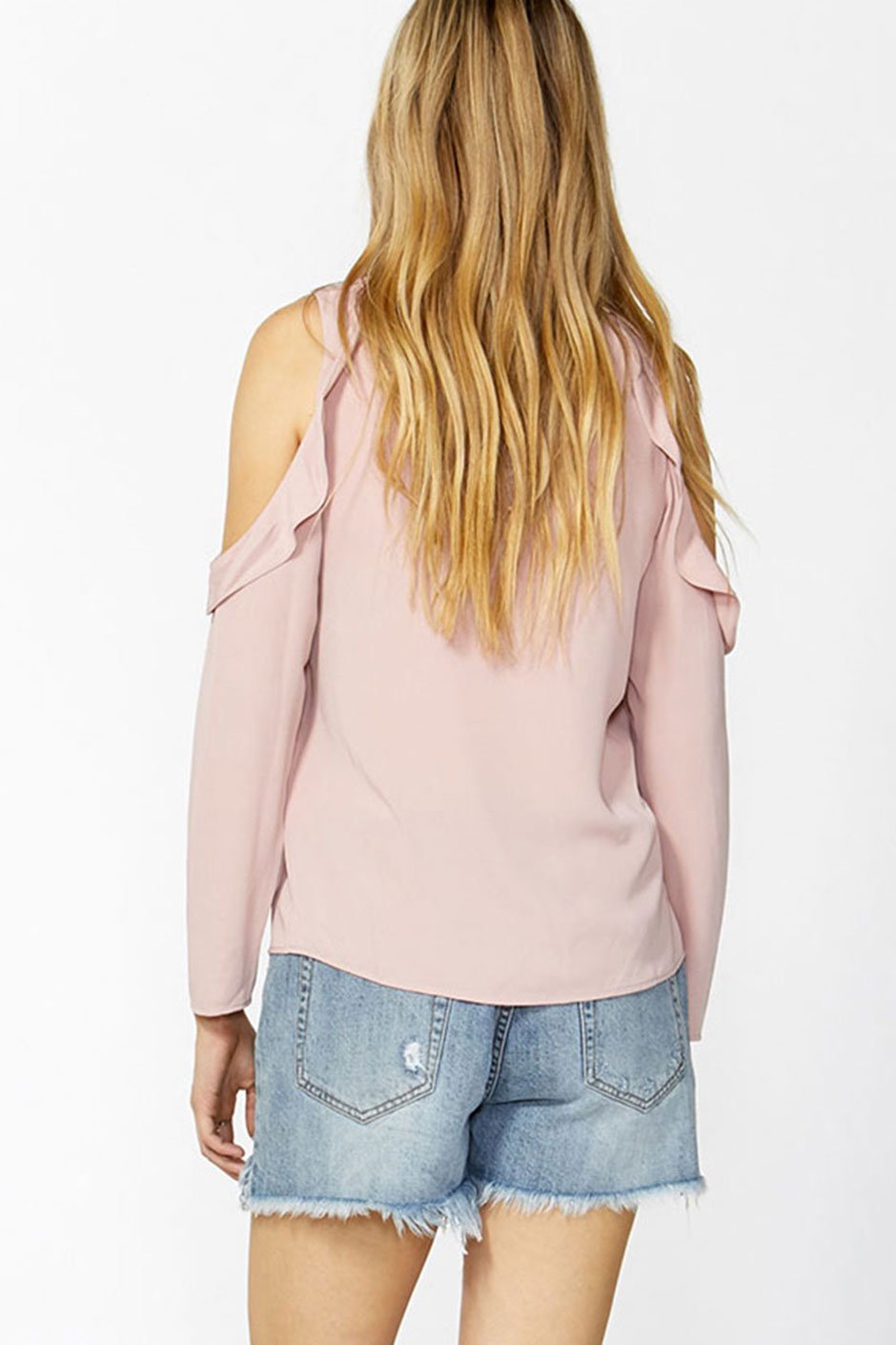 [TEST] Gracie Ruffle Shoulder Top